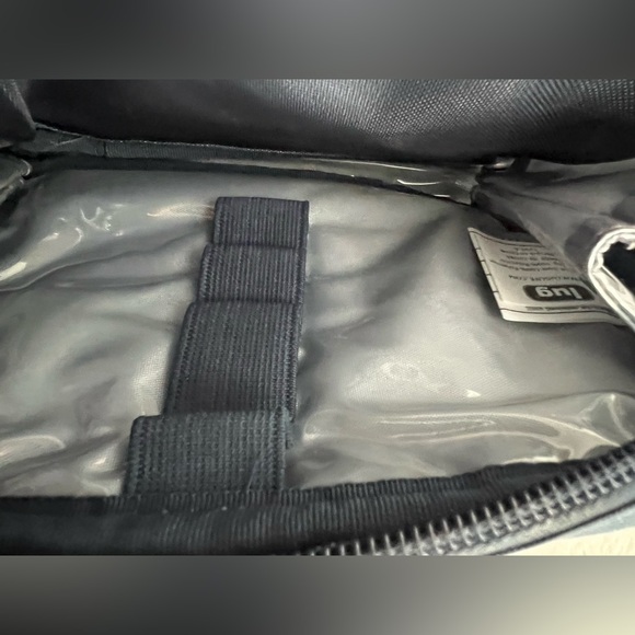 Lug Roundabout Quilted Convertible Wallet Dusty Blue Crossbody Bag - Picture 12 of 15